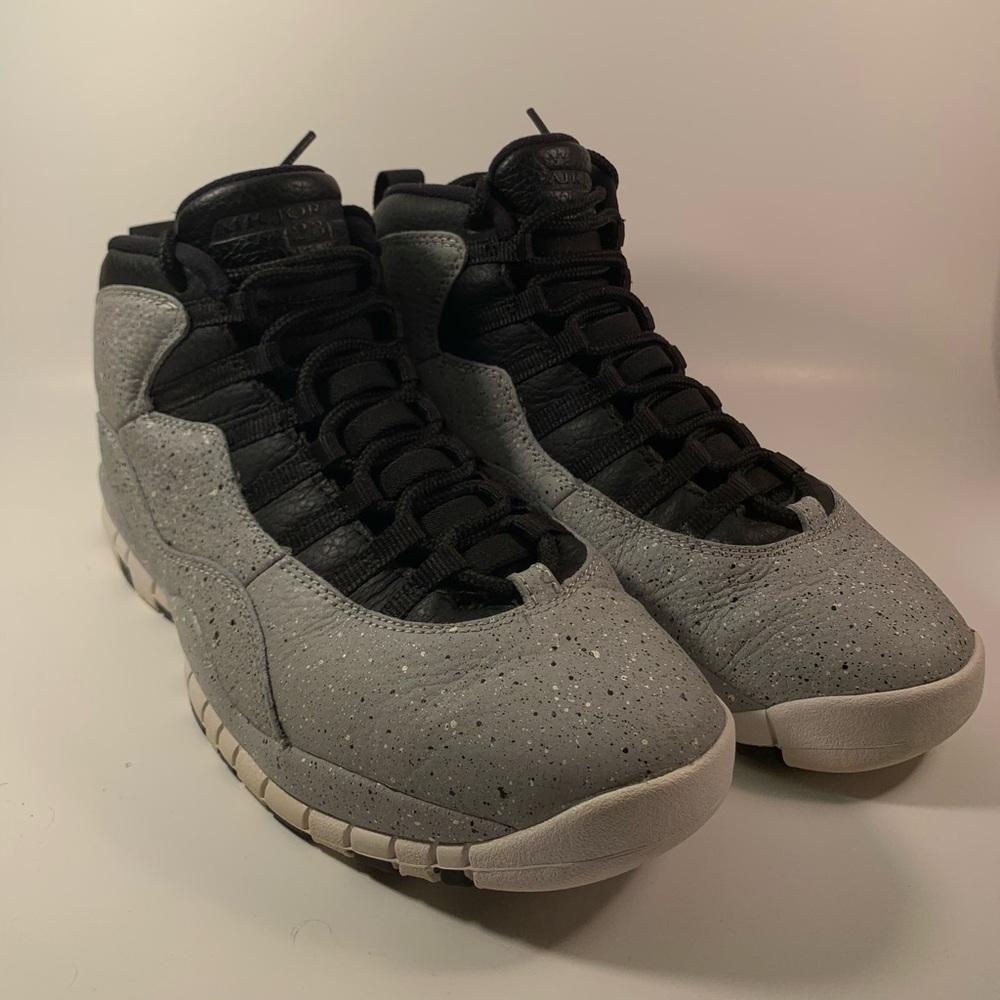 Jordan10 Light Smoke Grey Size 9.5